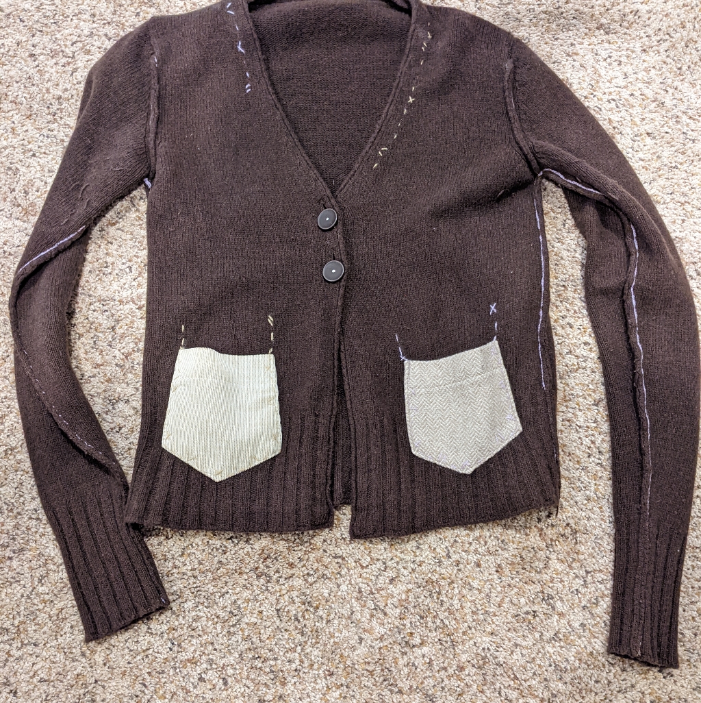 Hand Stitched Cardigan
